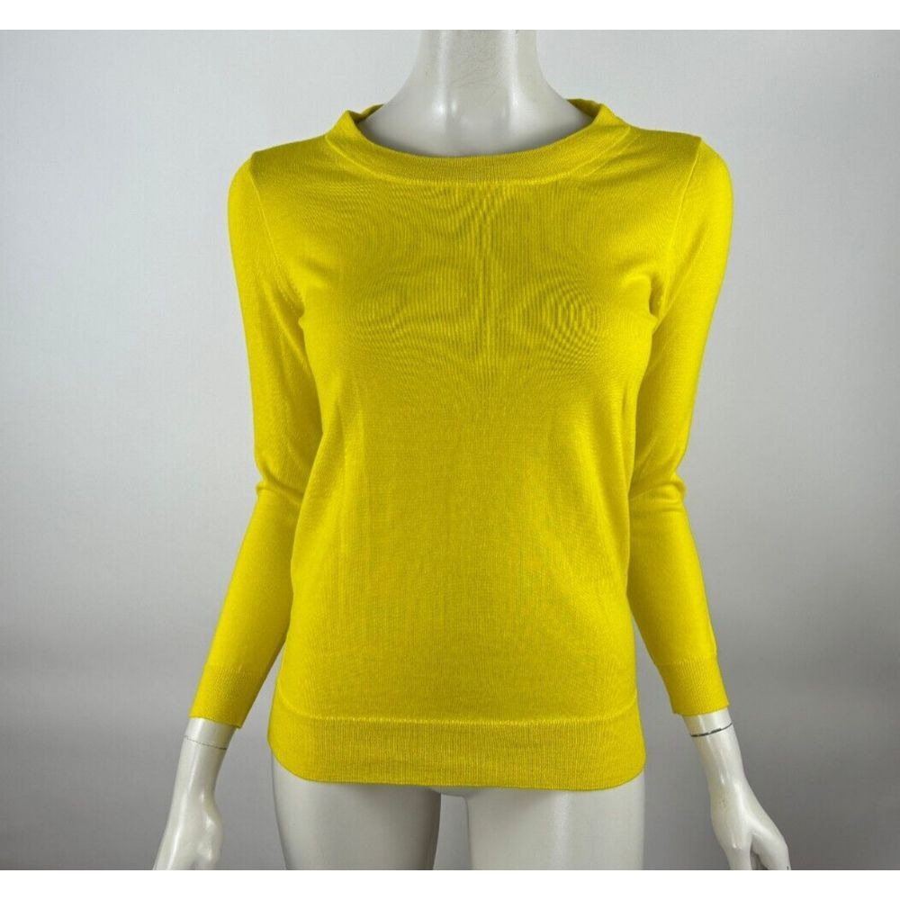 J Crew Merino‎ Wool Long Sleeve Sweater Women XS NWT Lightweight Pullover E1277